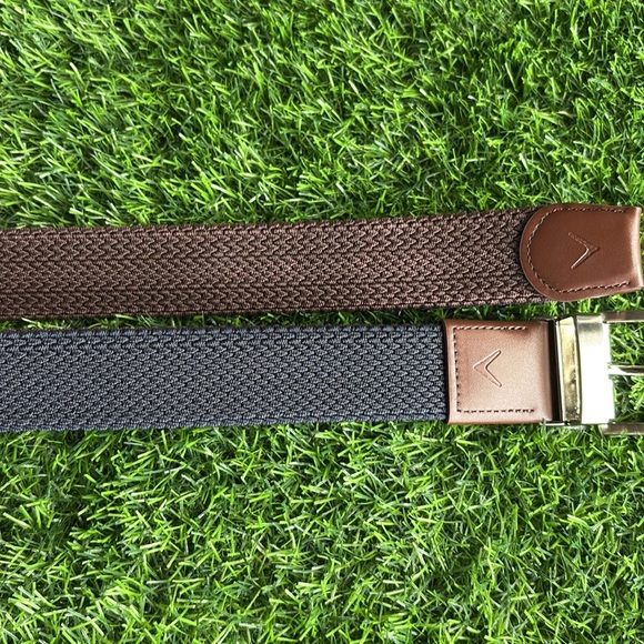 CALLAWAY Navy & Brown Reversible Belt size small 30-32 - Picture 3 of 5